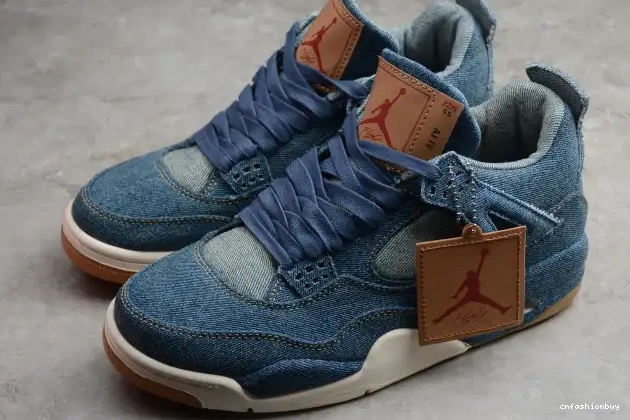 Air Jordan Levi's AO2571-401 Denim x 4 Nike 0627